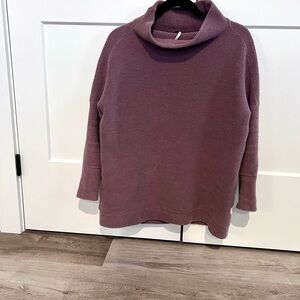 Free People Purple Ottoman Sweater